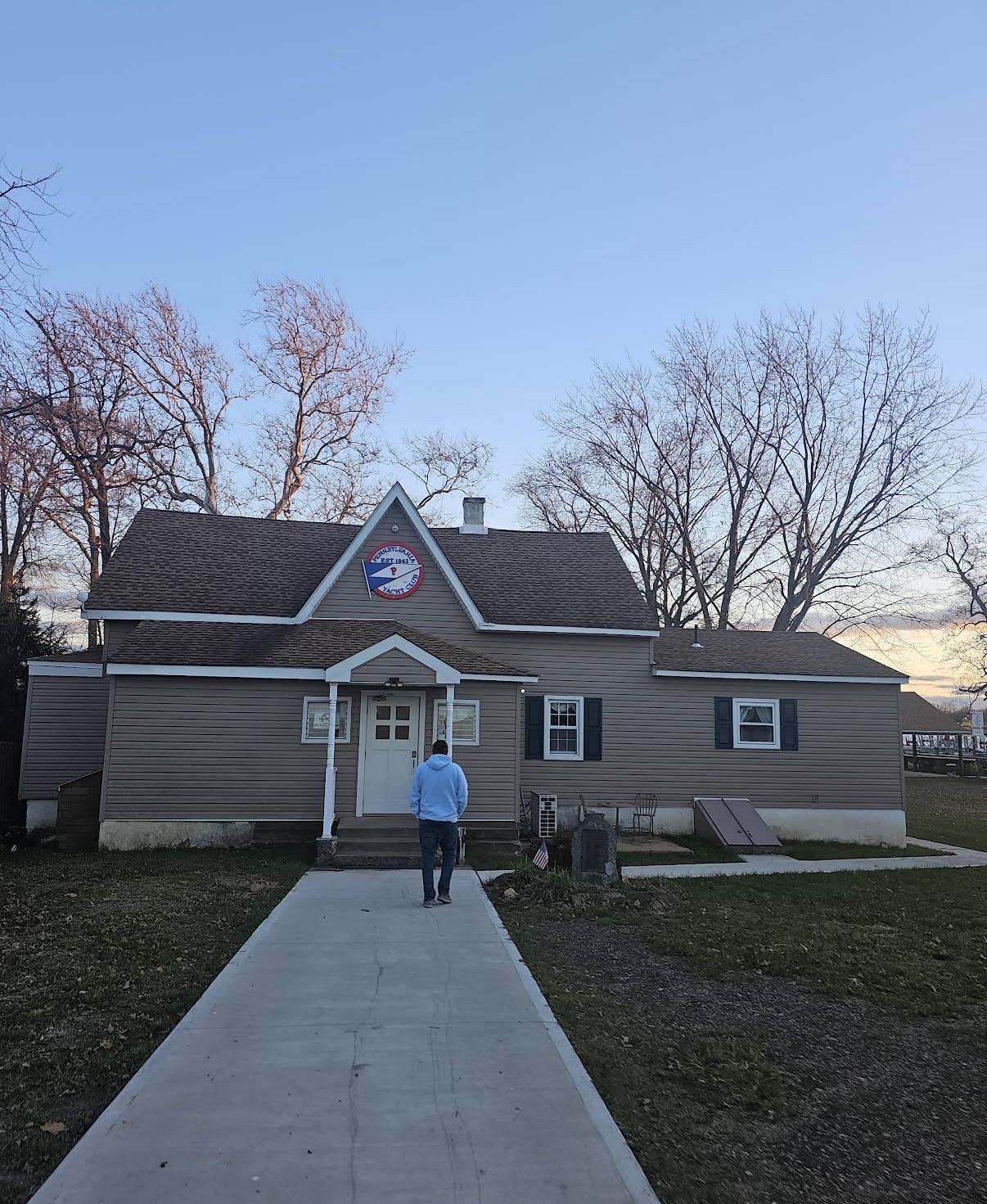 The Pennsylvania Yacht Club on the Delaware River